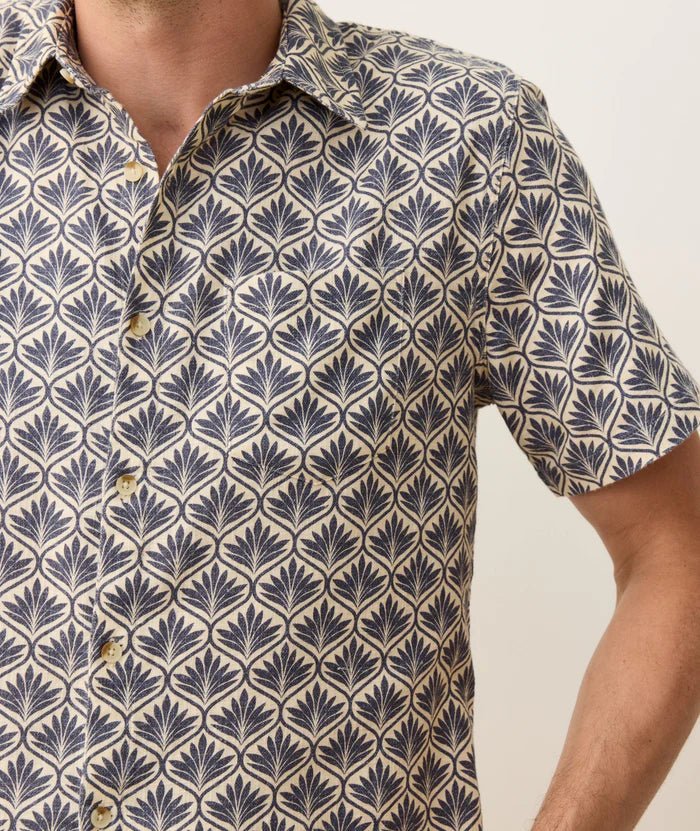 Stretch Selvedge Short Sleeve Shirt - MST GoodsMarine Layer