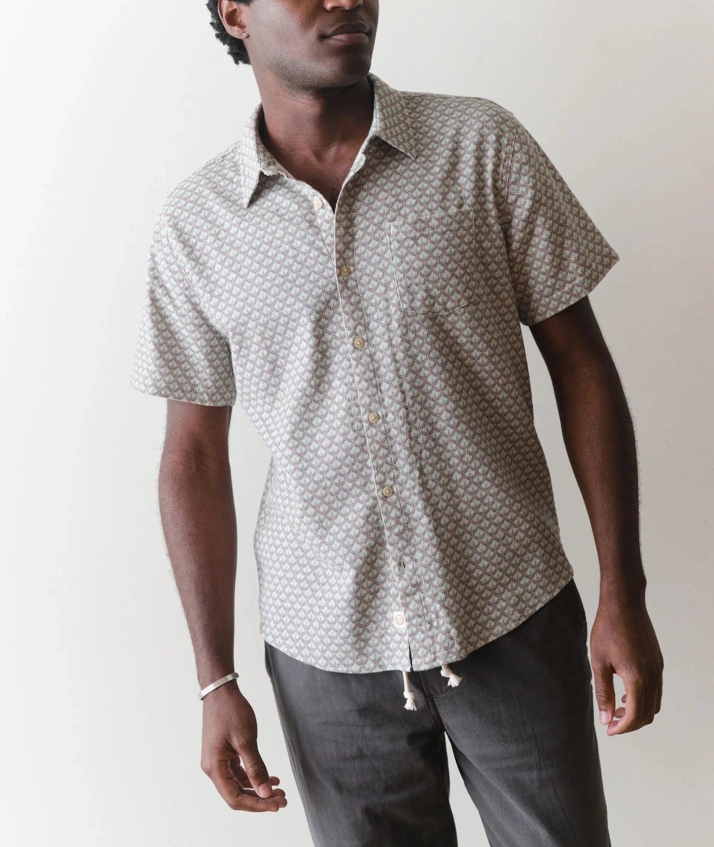Stretch Selvedge Short Sleeve Shirt - MST GoodsMarine Layer