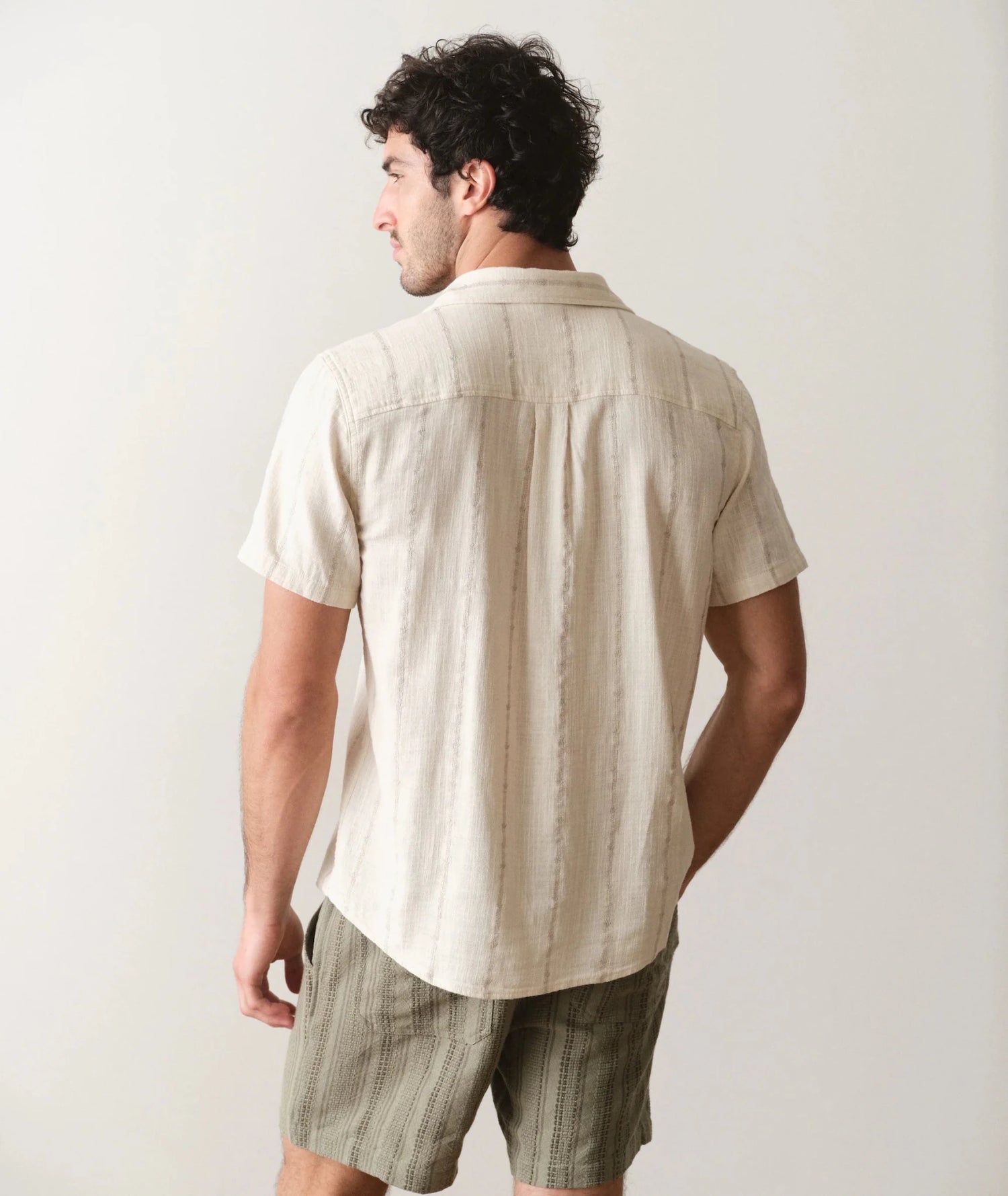 Stretch Selvedge Short Sleeve Shirt - MST GoodsMarine Layer