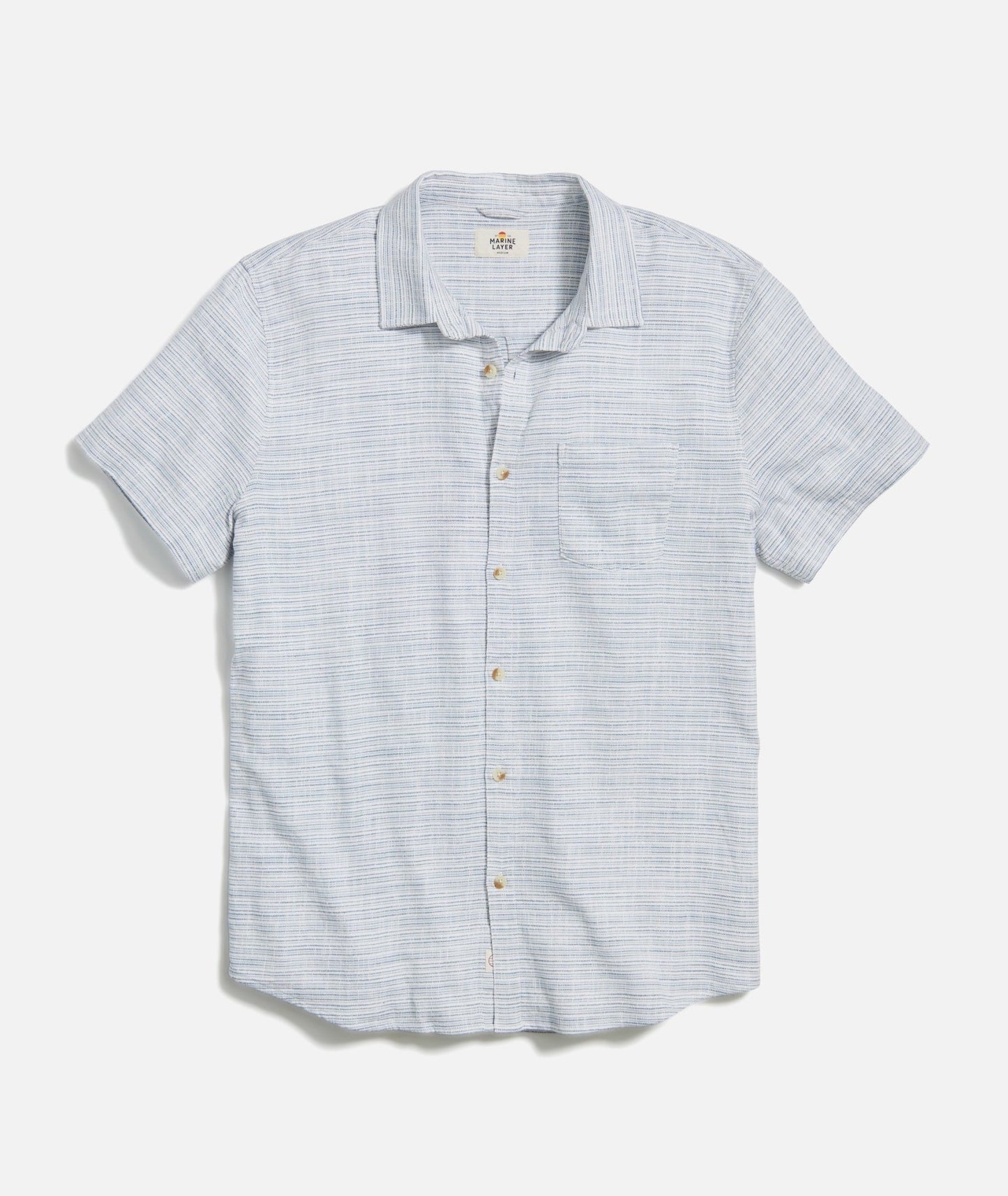 Stretch Selvedge Short Sleeve Shirt - MST GoodsMarine Layer