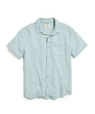 Stretch Selvedge Short Sleeve Shirt - MST GoodsMarine Layer