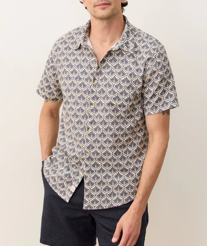 Stretch Selvedge Short Sleeve Shirt - MST GoodsMarine Layer