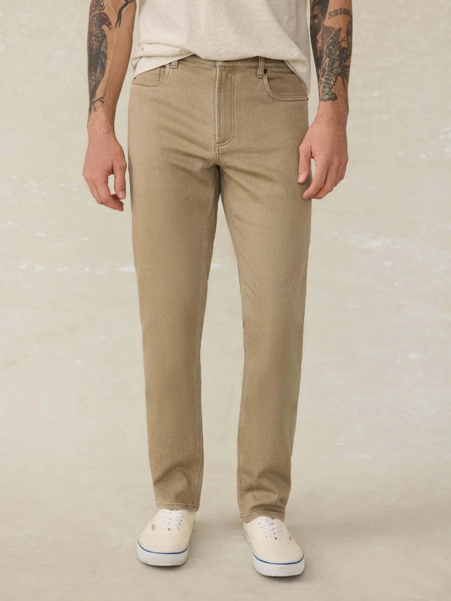 Stretch Terry 5-Pocket - MST GoodsPantsFaherty