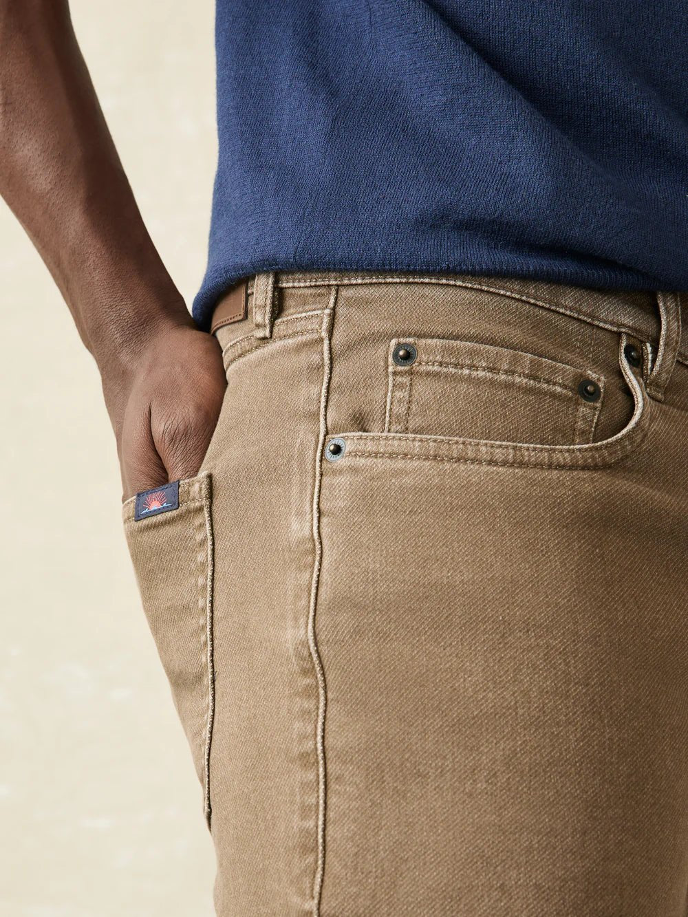 Stretch Terry 5-Pocket - MST GoodsPantsFaherty