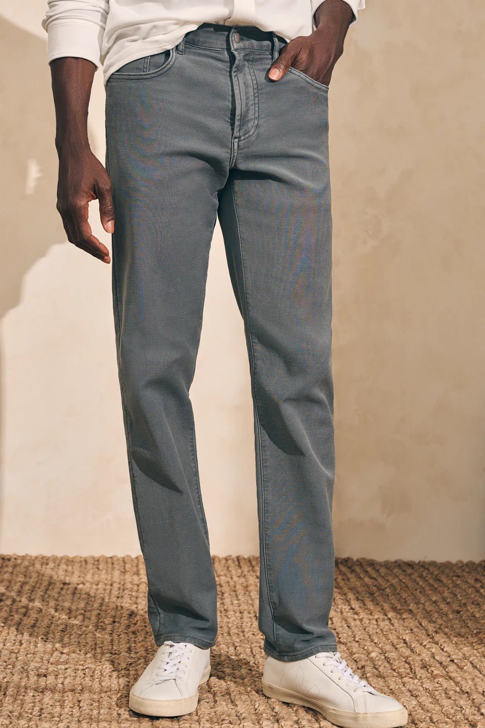 Stretch Terry 5-Pocket - MST GoodsPantsFaherty