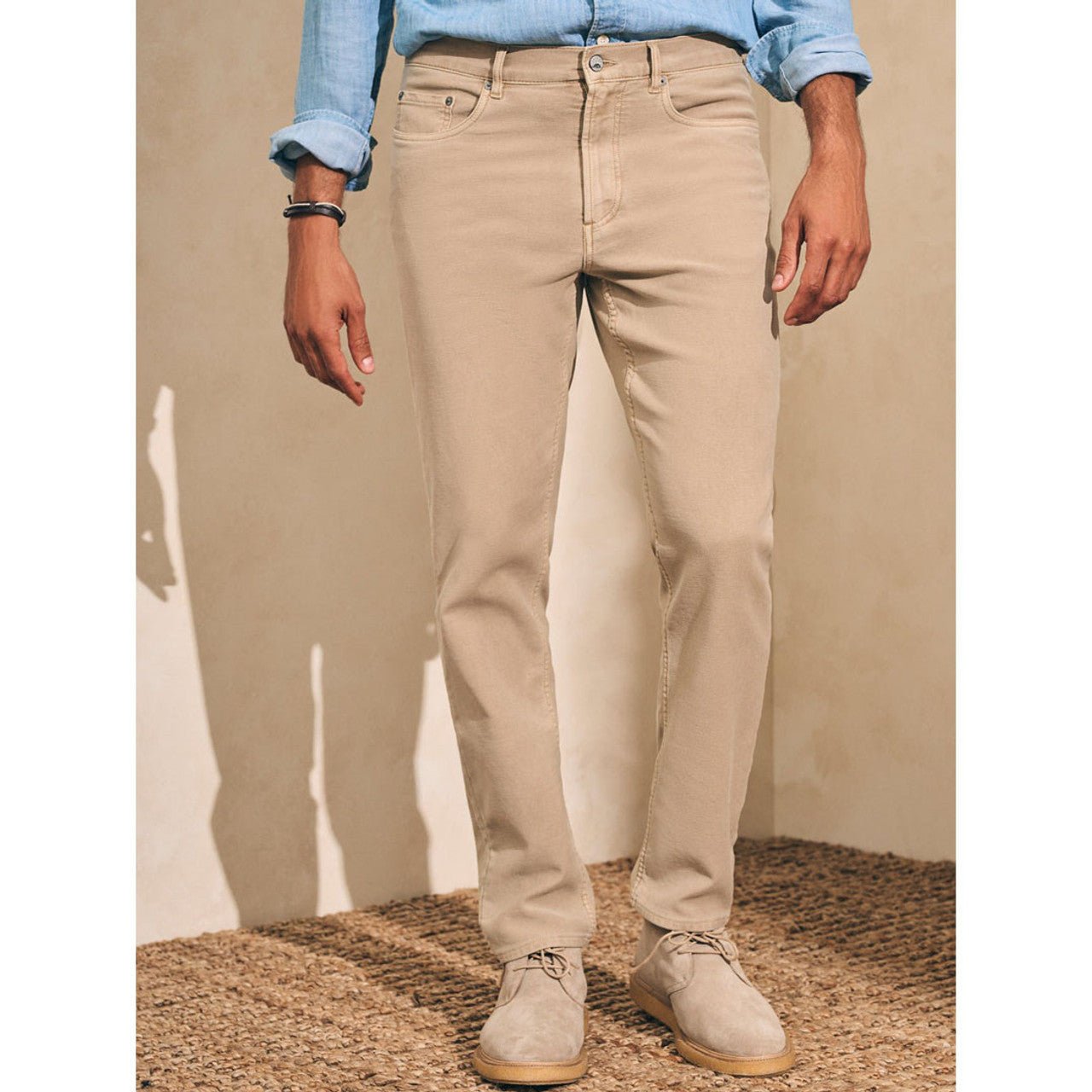 Stretch Terry 5-Pocket - MST GoodsPantsFaherty