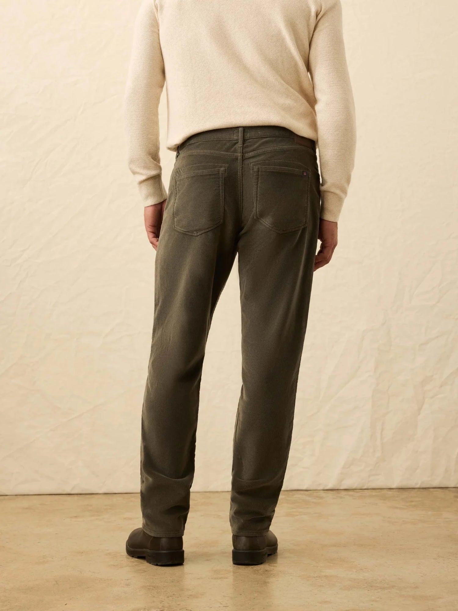 Stretch Terry Corduroy 5-Pocket Pant - MST GoodsFaherty