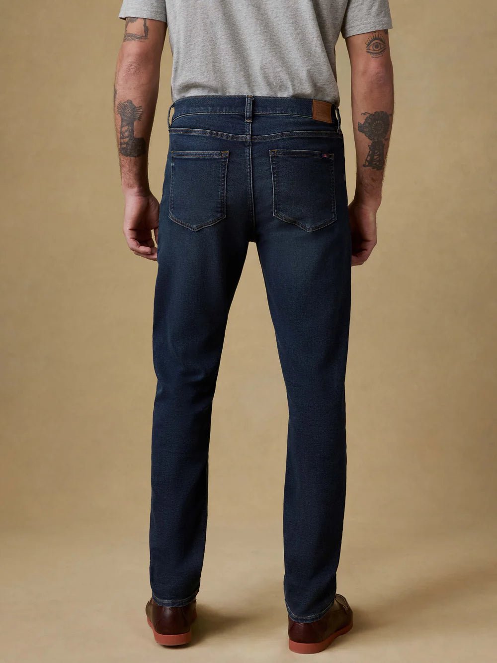 Stretch Terry Indigo 5 Pocket Pant - MST GoodsFaherty