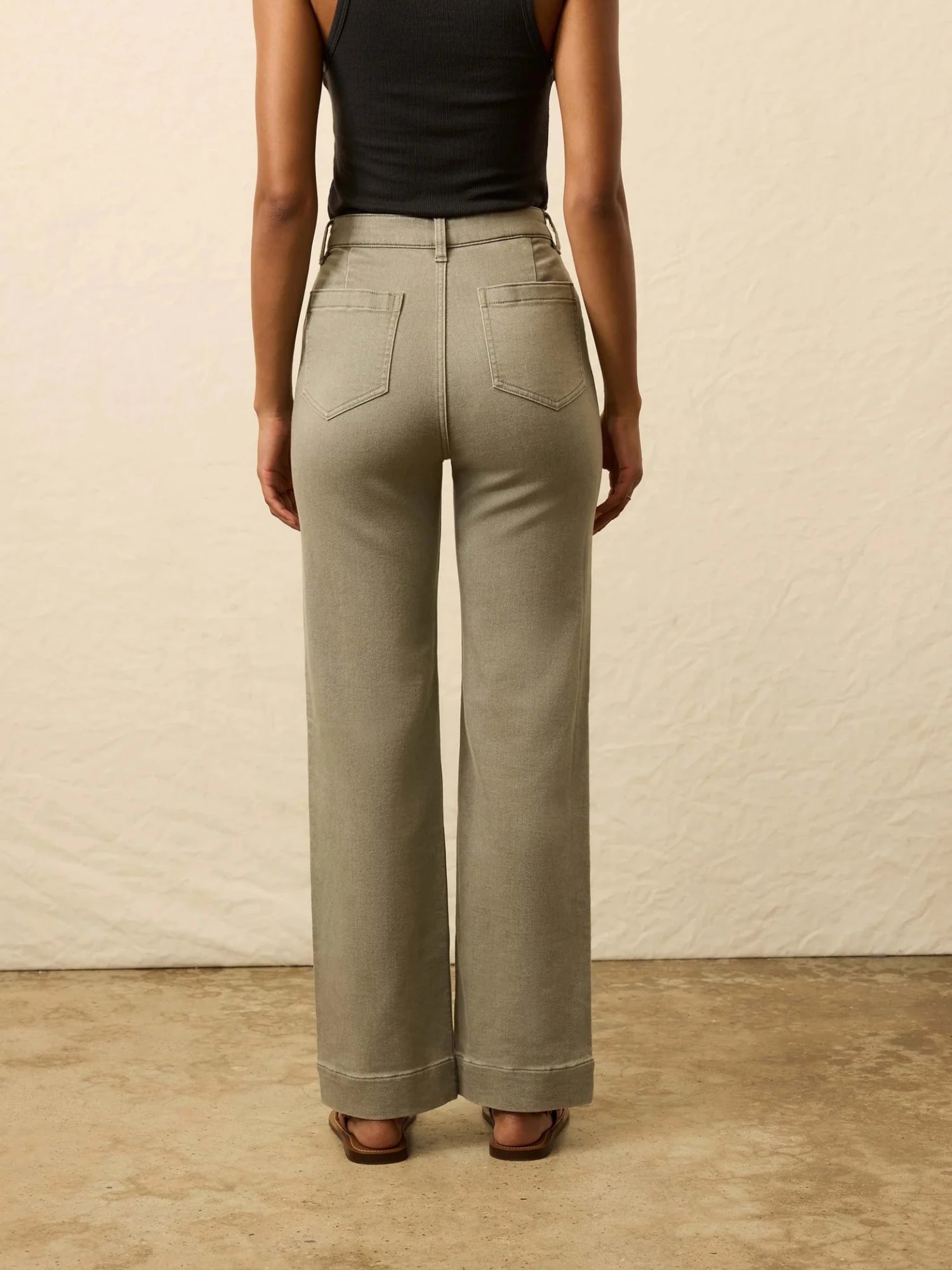 Stretch Terry Patch Pocket Pant - MST GoodsFaherty