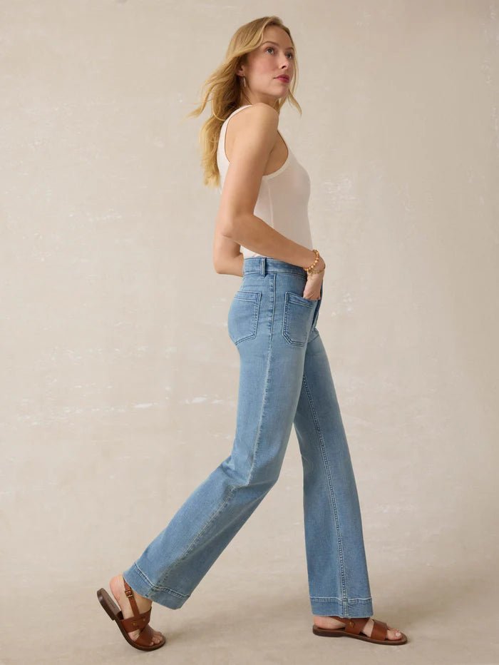 Stretch Terry Patch Pocket Pant - MST GoodsFaherty