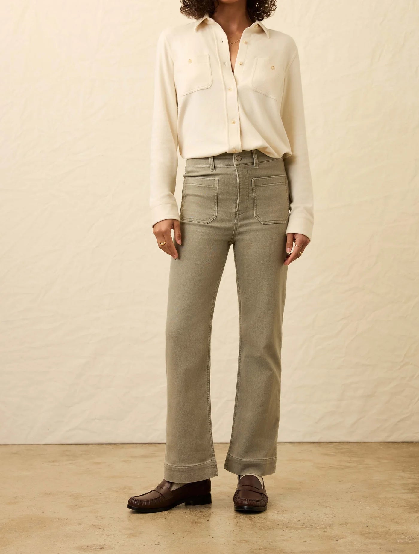 Stretch Terry Patch Pocket Pant - MST GoodsFaherty