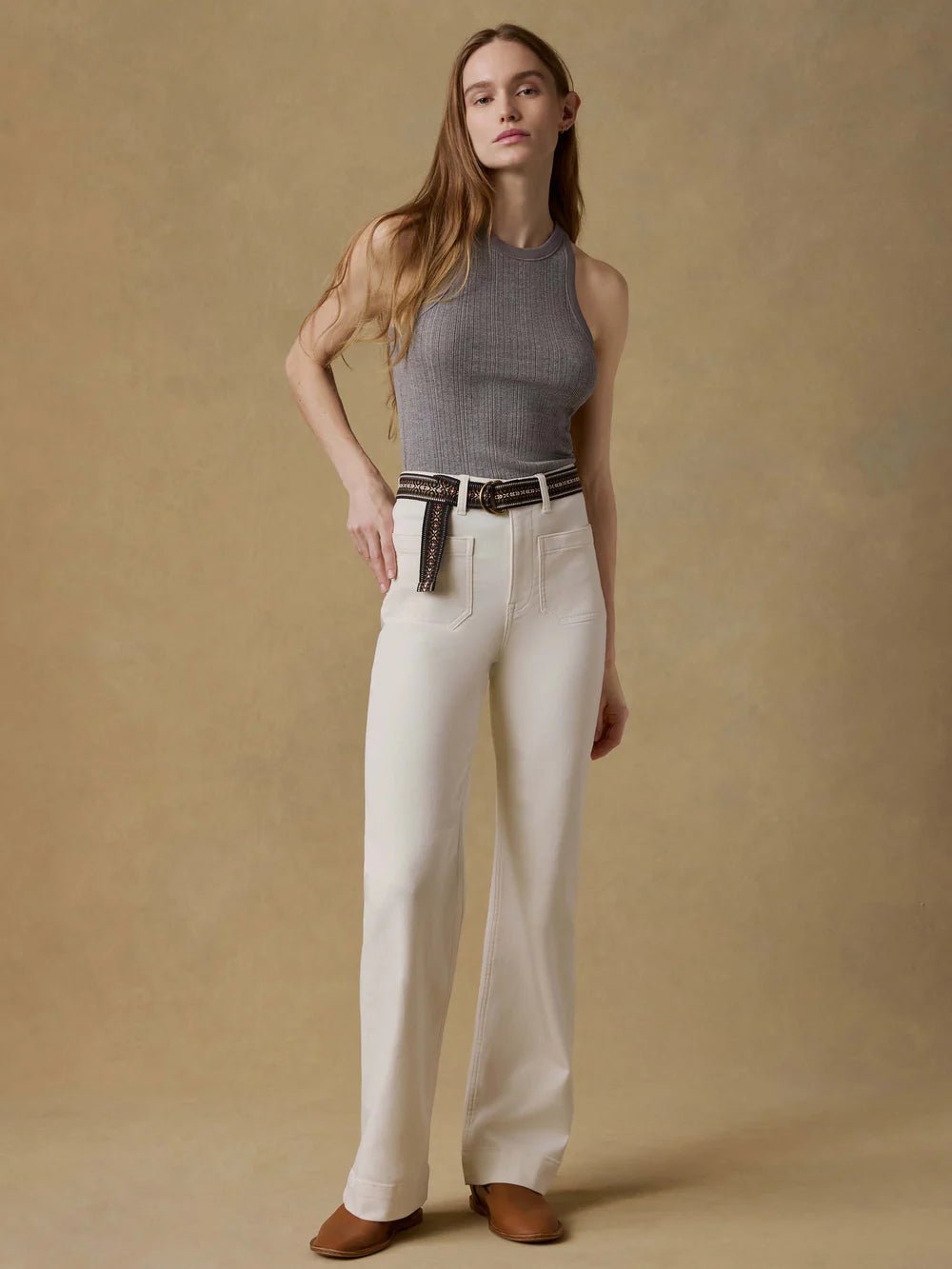 Stretch Terry Patch Pocket Pant - MST GoodsFaherty