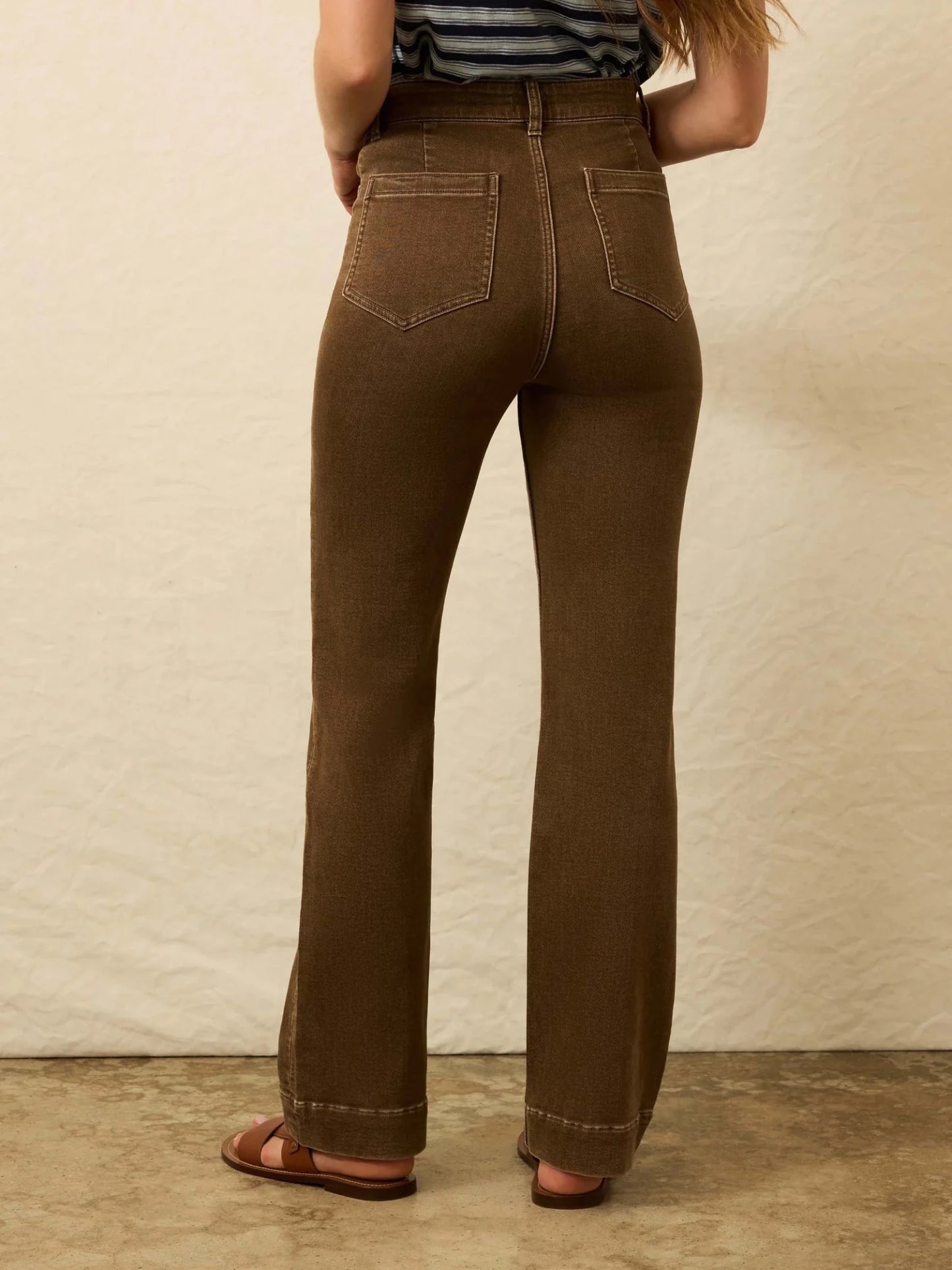 Stretch Terry Patch Pocket Pant - MST GoodsFaherty