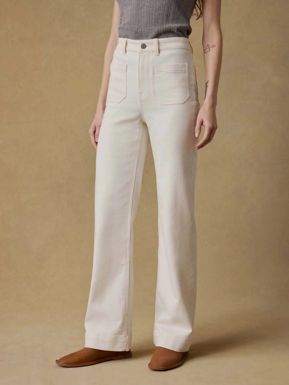 Stretch Terry Patch Pocket Pant - MST GoodsFaherty