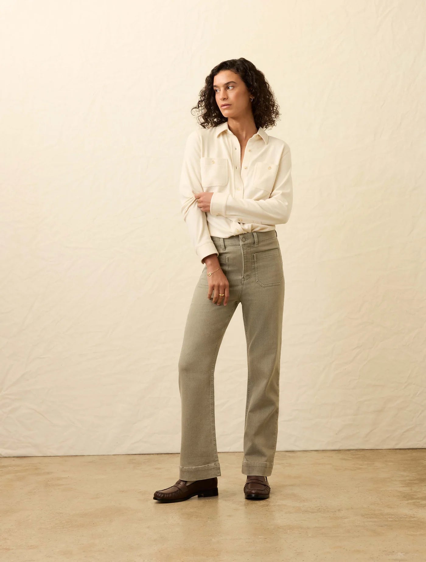 Stretch Terry Patch Pocket Pant - MST GoodsFaherty