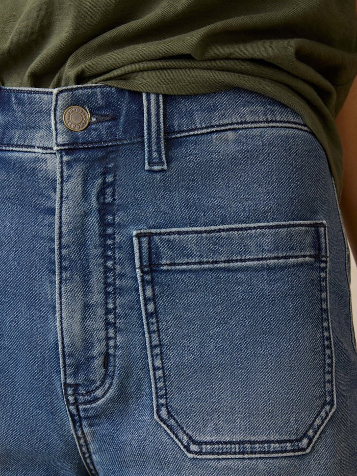 Stretch Terry Patch Pocket Short - MST GoodsFaherty