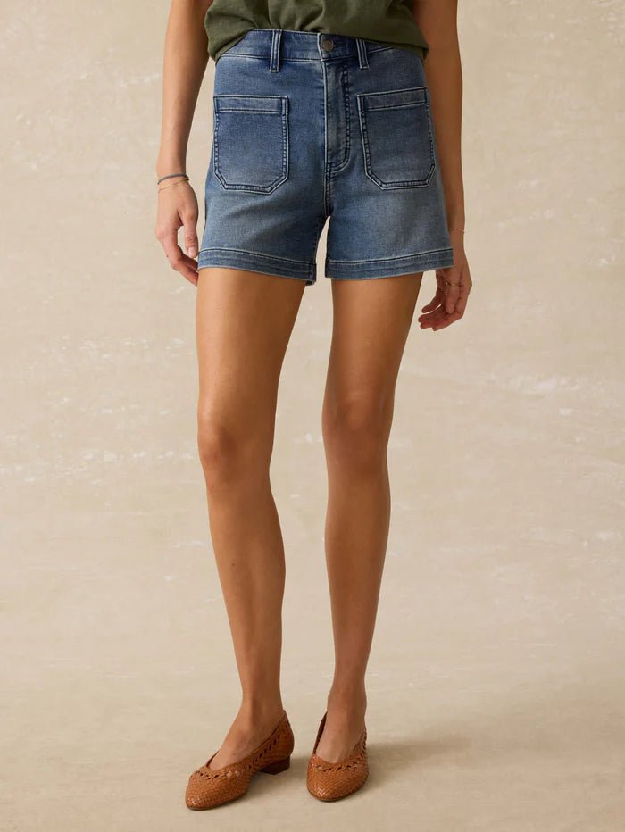 Stretch Terry Patch Pocket Short - MST GoodsFaherty