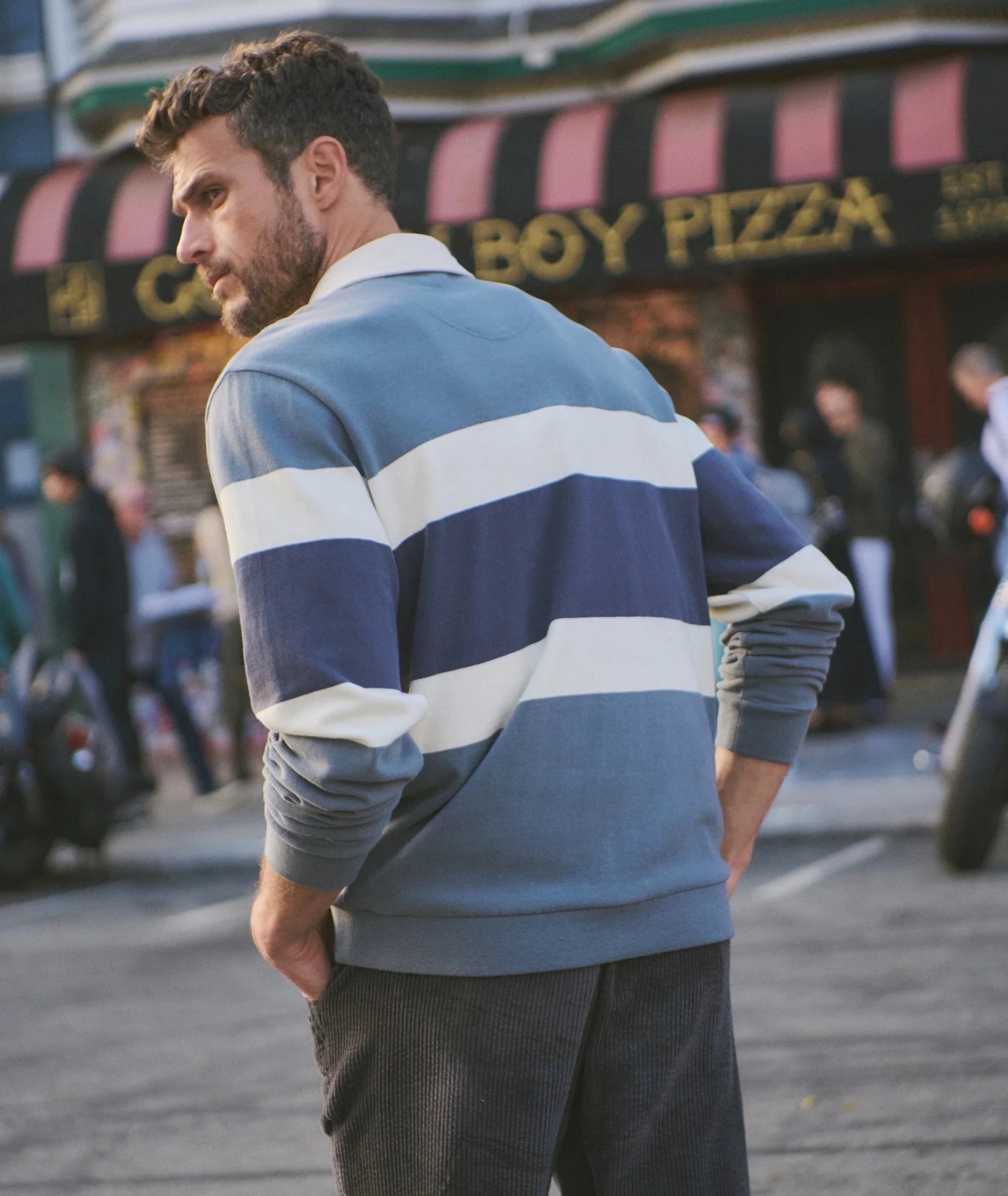 Sueded Rugby Polo - MST GoodsShirts & TopsMarine Layer