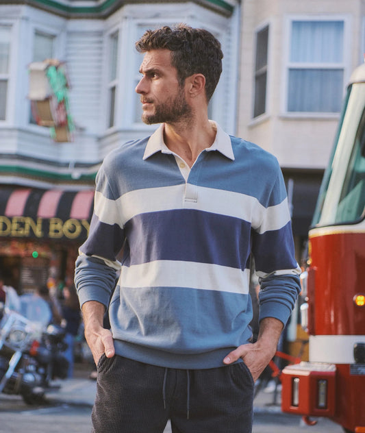 Sueded Rugby Polo - MST GoodsShirts & TopsMarine Layer