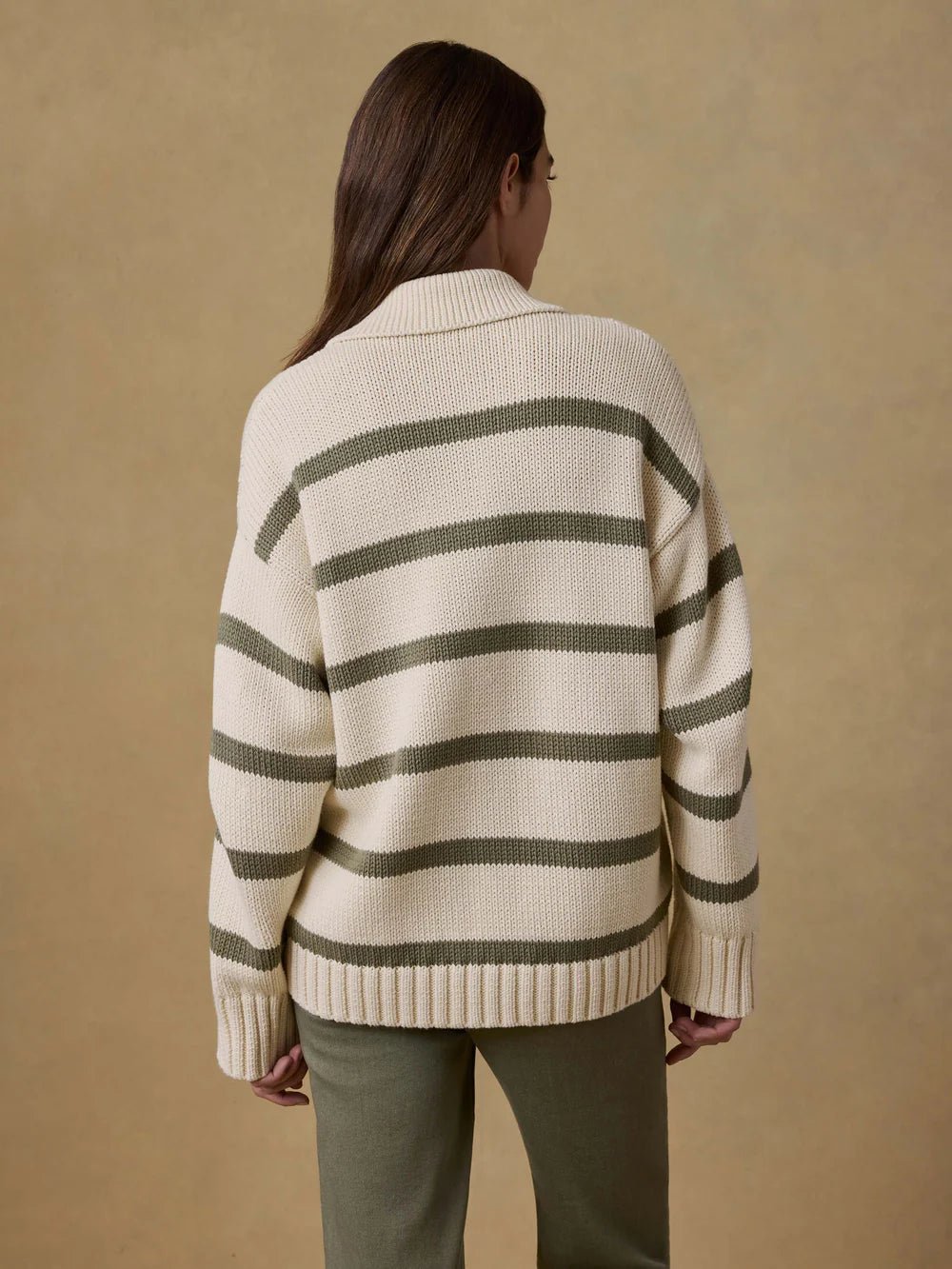Sunwashed Cotton Polo Sweater - MST GoodsFaherty