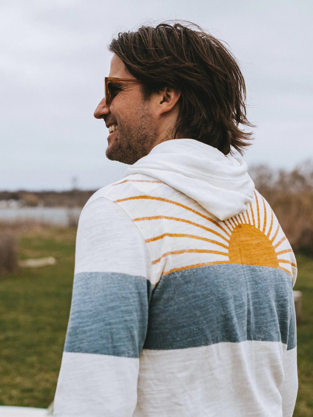 Sunwashed Midweight Organic Hoodie - MST GoodsFaherty