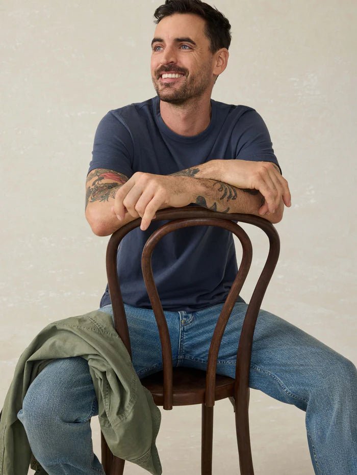 Sunwashed Organic Cotton Pocket T-Shirt - MST GoodsPocket TeeFaherty