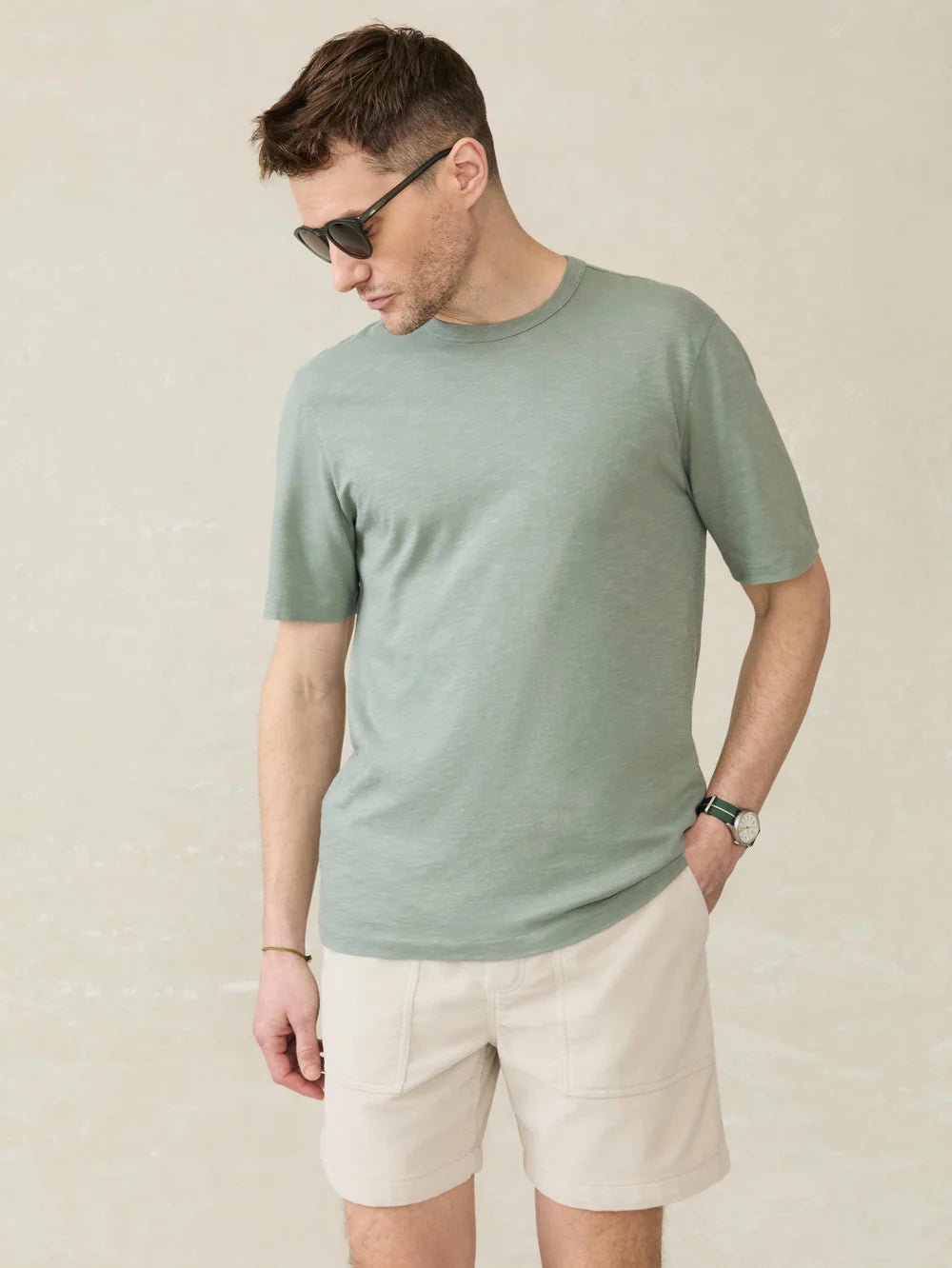 Sunwashed Organic Cotton Pocket T-Shirt - MST GoodsPocket TeeFaherty