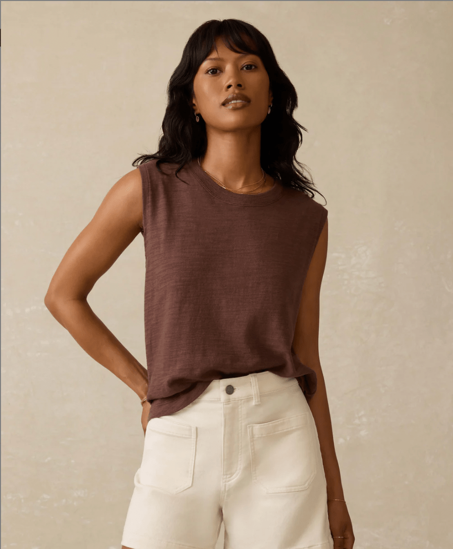 Sunwashed Slub Muscle Tank - MST GoodsT-shirtFaherty