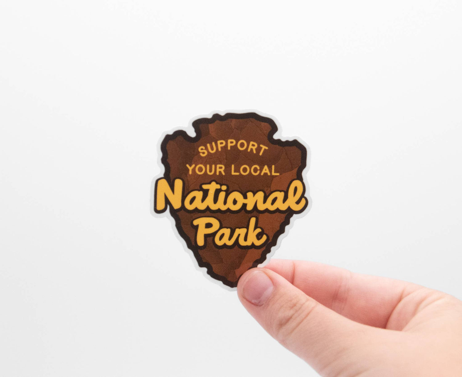 Support Your Local National Park Sticker - MST GoodsSquatchy