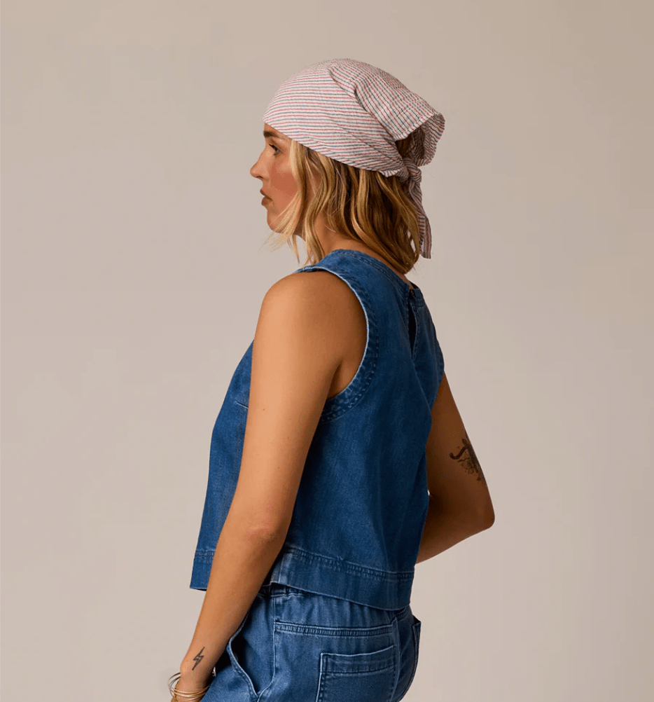 Susie Denim Tank - MST GoodsCarve Designs