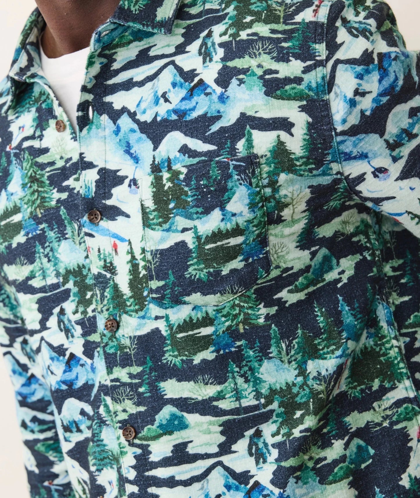 Tahoe Fresh Tracks Flannel Shirt - MST GoodsMarine Layer