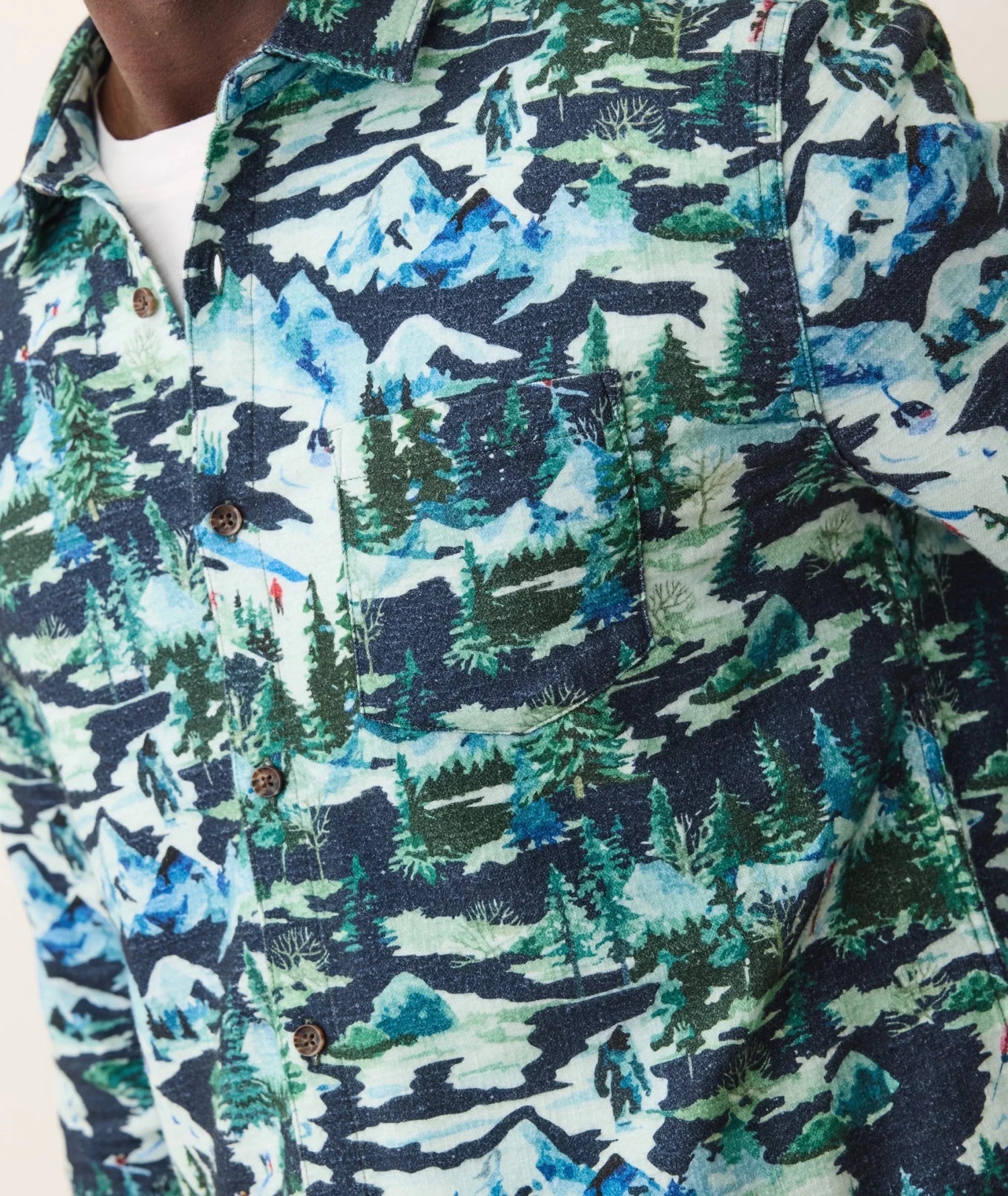 Tahoe Fresh Tracks Flannel Shirt - MST GoodsMarine Layer