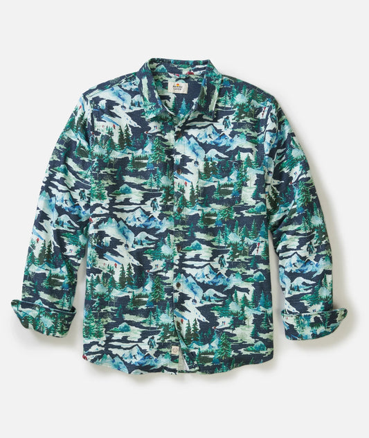 Tahoe Fresh Tracks Flannel Shirt - MST GoodsMarine Layer