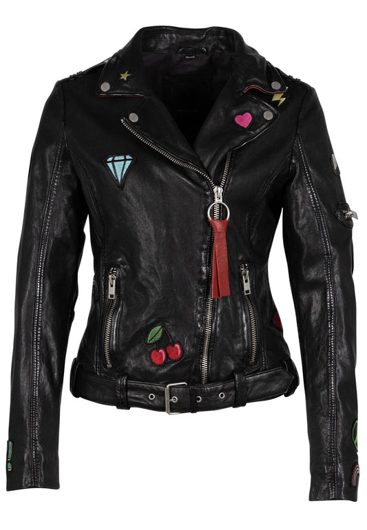 Tavi Leather Patches Jacket - MST GoodsMauritius