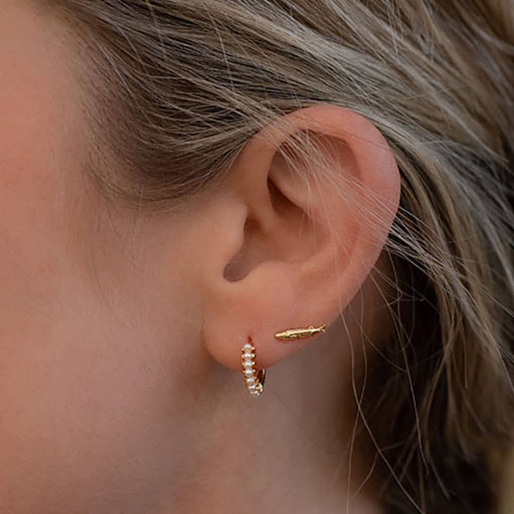 Teeny Fish Stud Earrings - MST GoodsAmano Studio