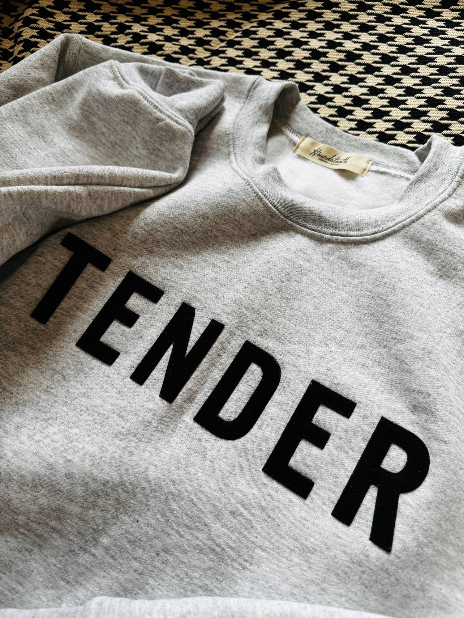 Tender Sweatshirt - MST GoodsHoundstooth Design + Supply Co
