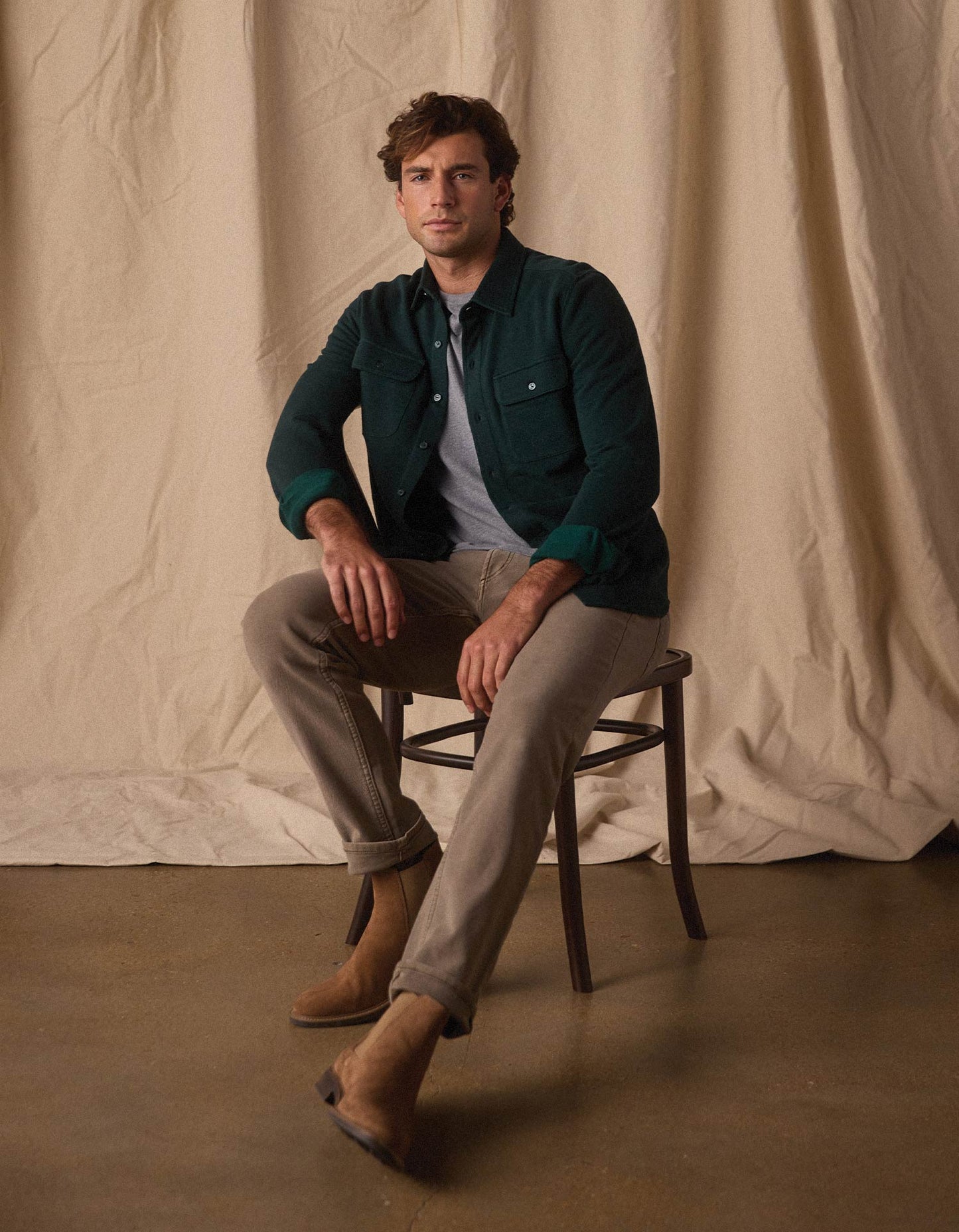 Textured Knit Shirt - MST GoodsShirts & TopsThe Normal Brand