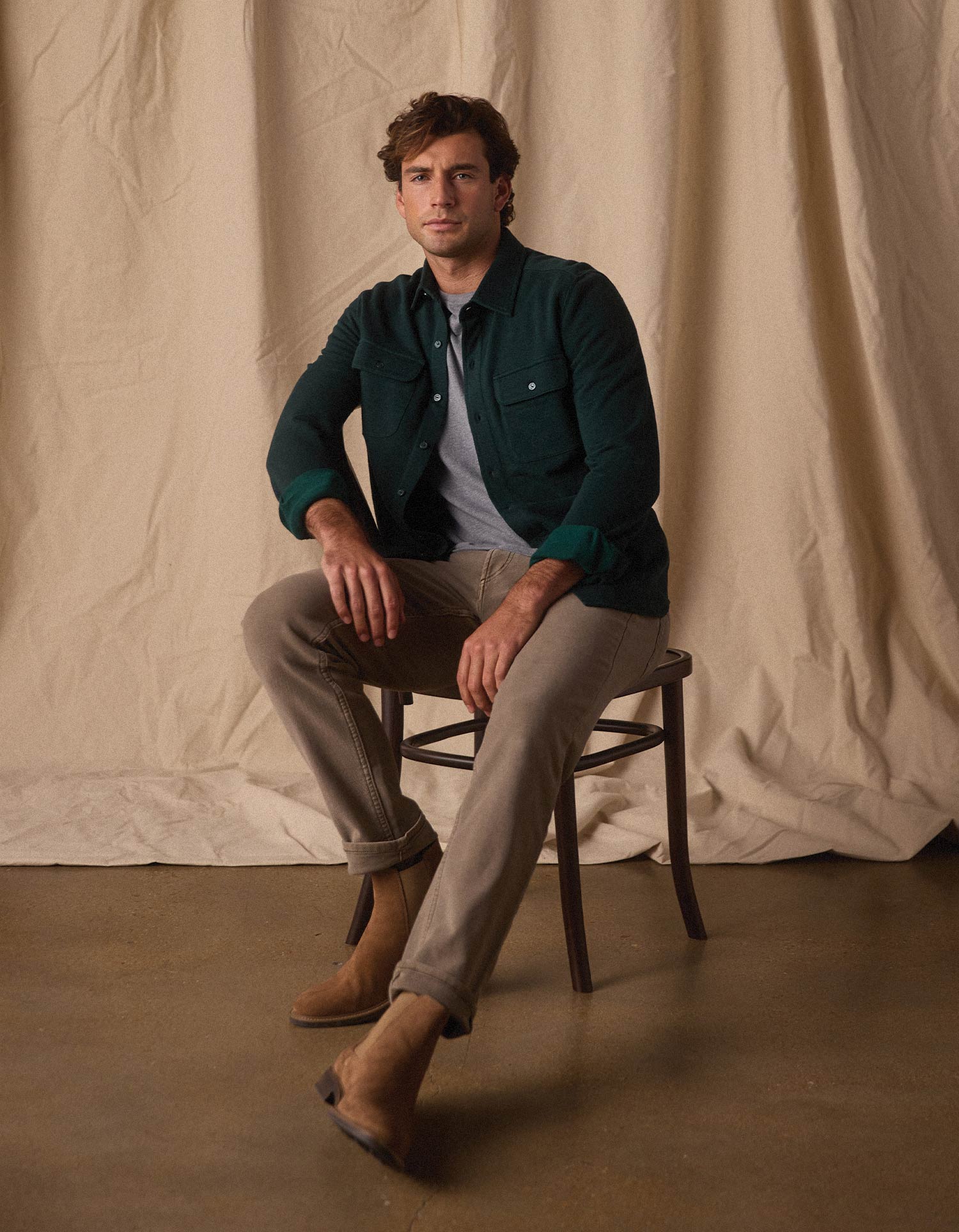 Textured Knit Shirt - MST GoodsShirts & TopsThe Normal Brand