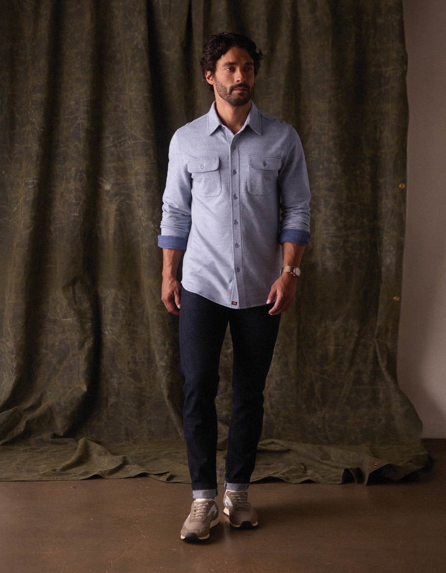 Textured Knit Shirt - MST GoodsShirts & TopsThe Normal Brand