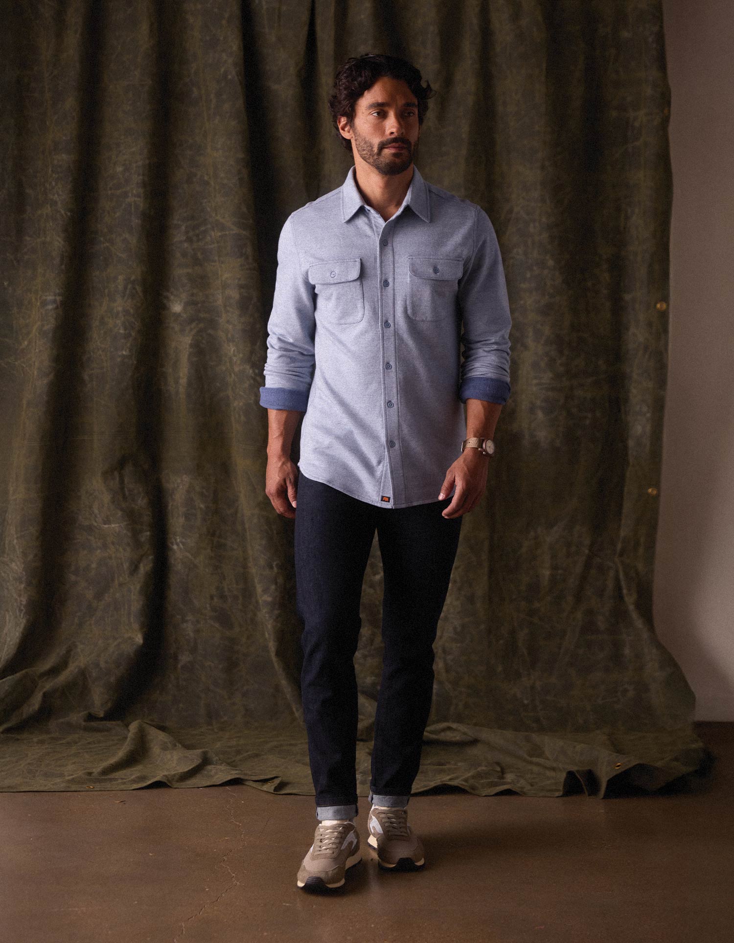 Textured Knit Shirt - MST GoodsShirts & TopsThe Normal Brand