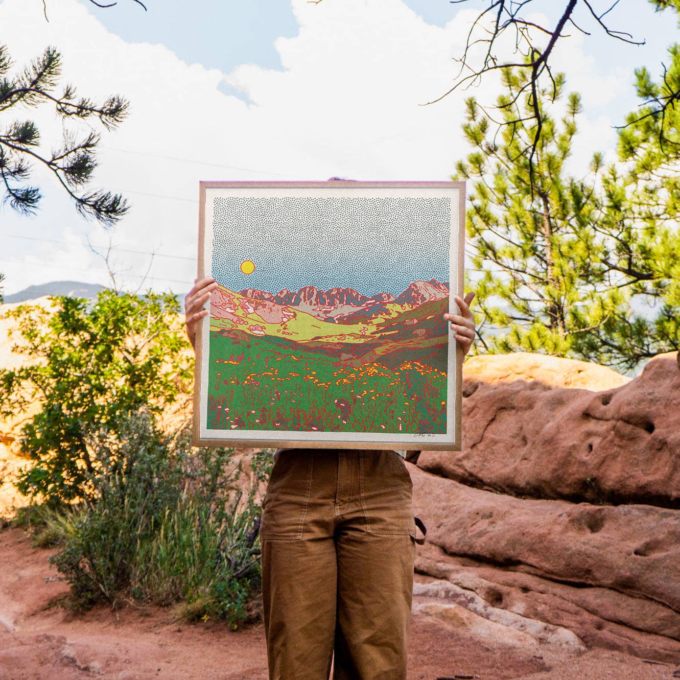 The American Basin Art Print - MST GoodsCaroline Clark