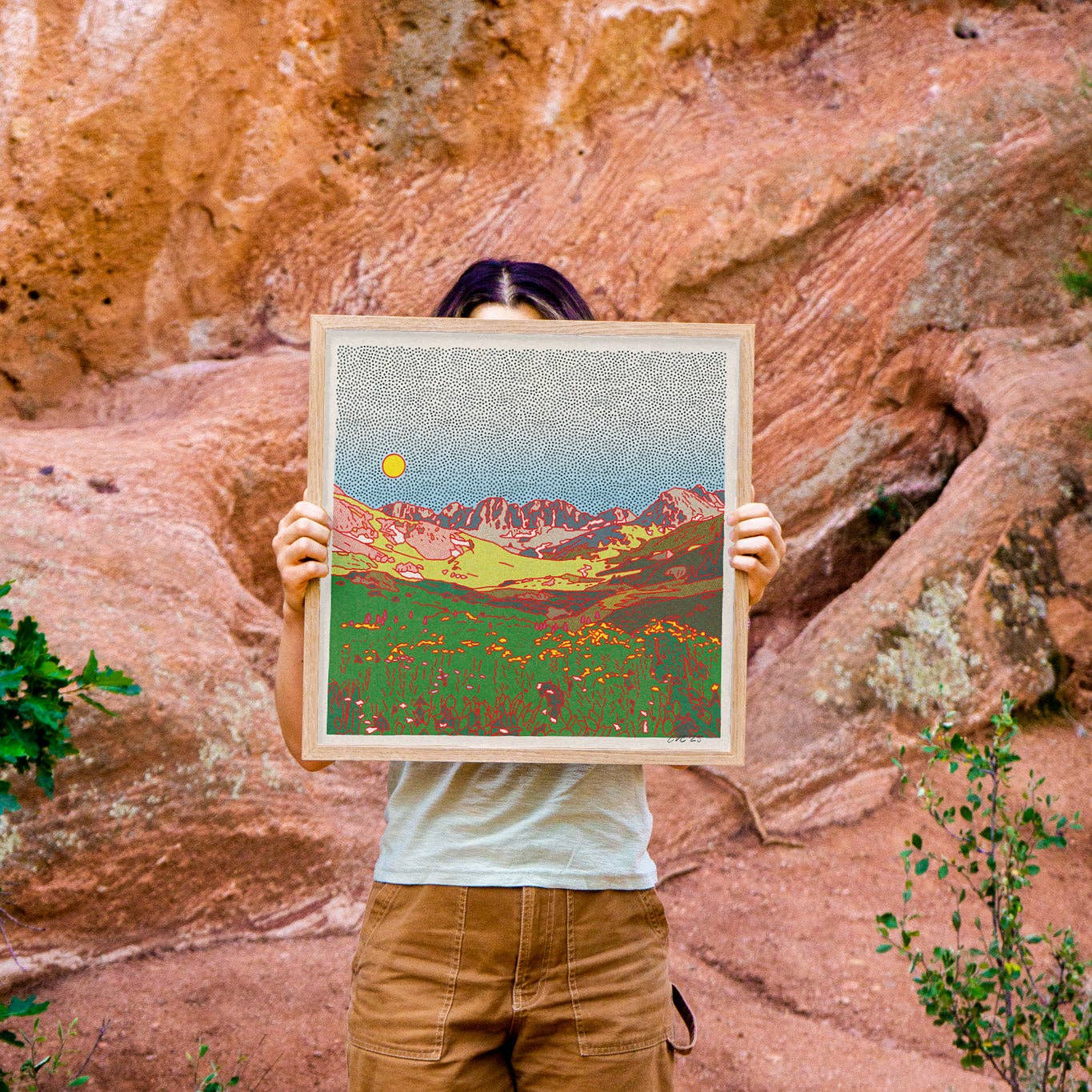 The American Basin Art Print - MST GoodsCaroline Clark