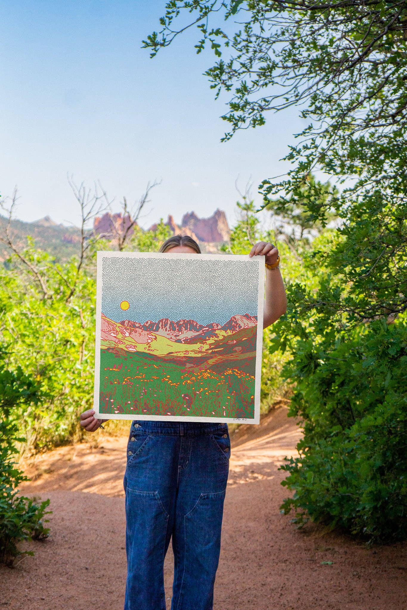 The American Basin Art Print - MST GoodsCaroline Clark