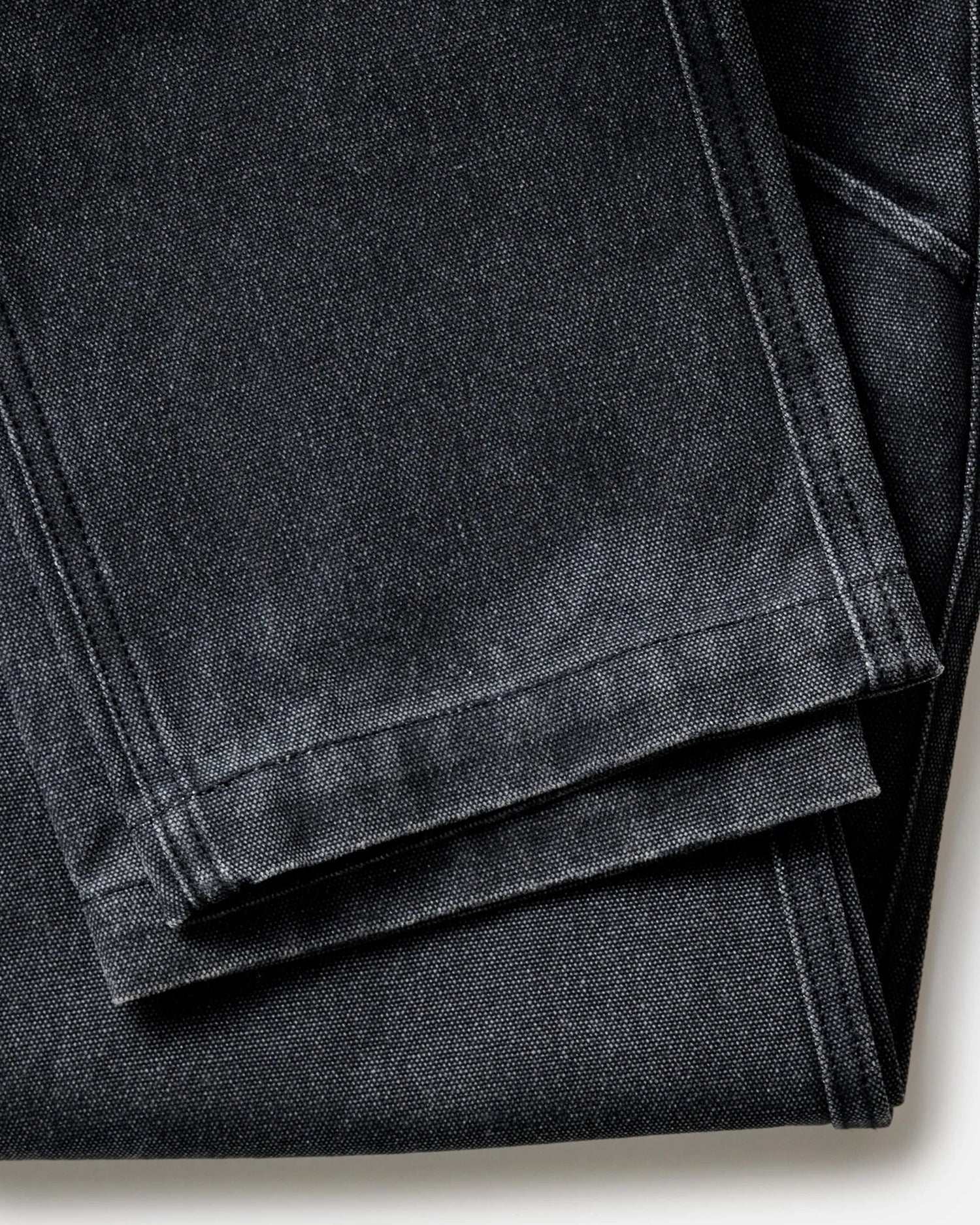 The Camp Pant in Coal Chipped Canvas - MST GoodsTaylor Stitch