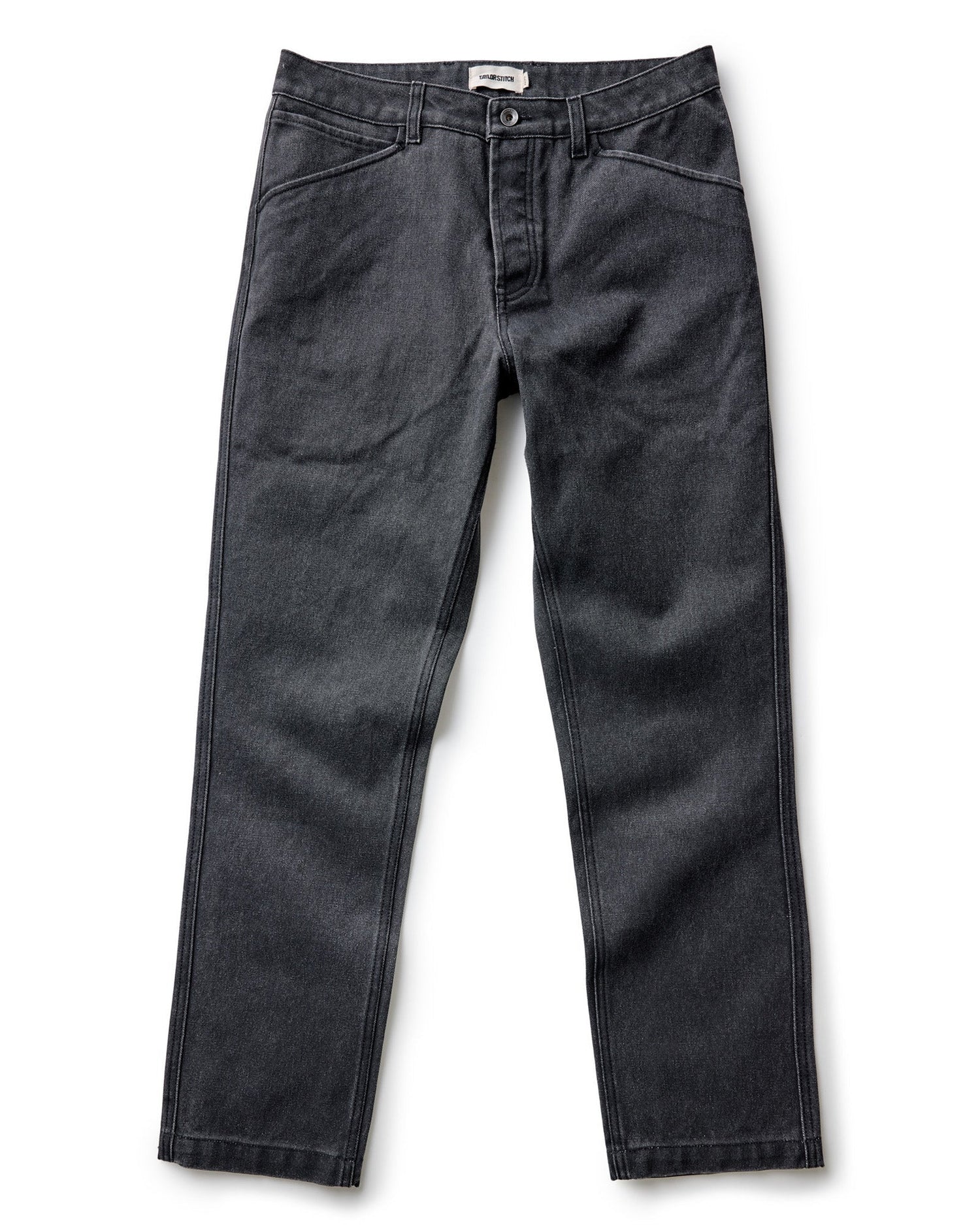 The Camp Pant in Coal Chipped Canvas - MST GoodsTaylor Stitch