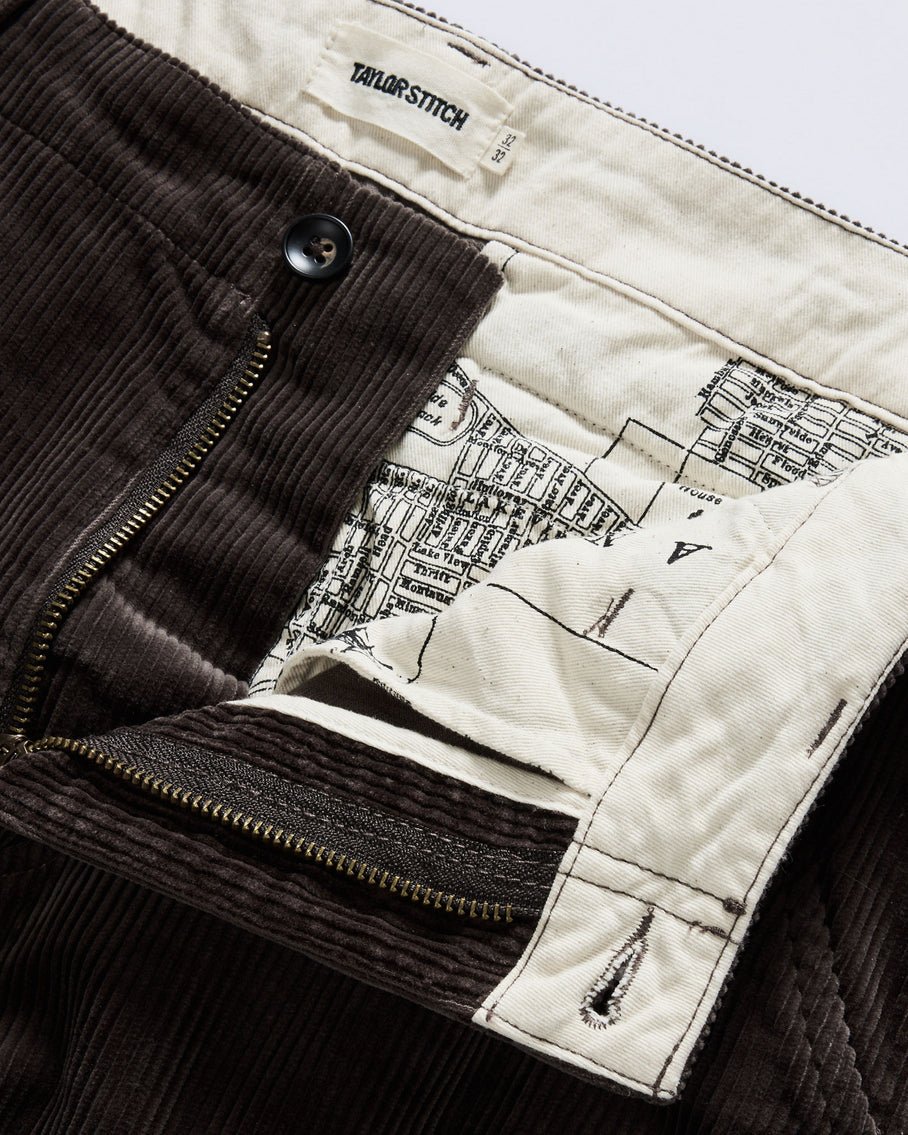 The Carnegie Pant in Soil Corduroy - MST GoodsPantsTaylor Stitch