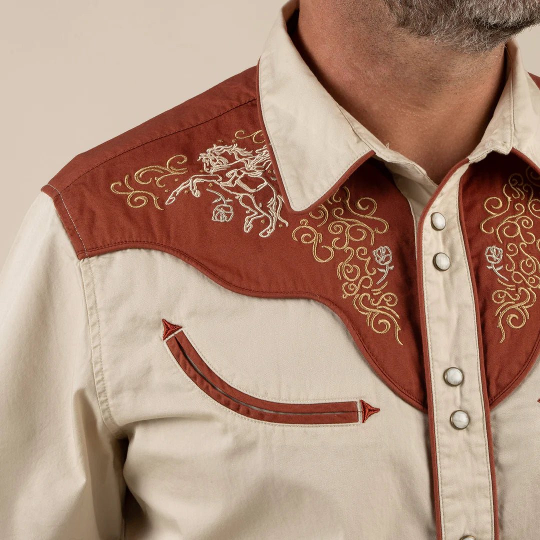 The Cody Western Short Sleeve Shirt - MST GoodsSendero Provisions Company
