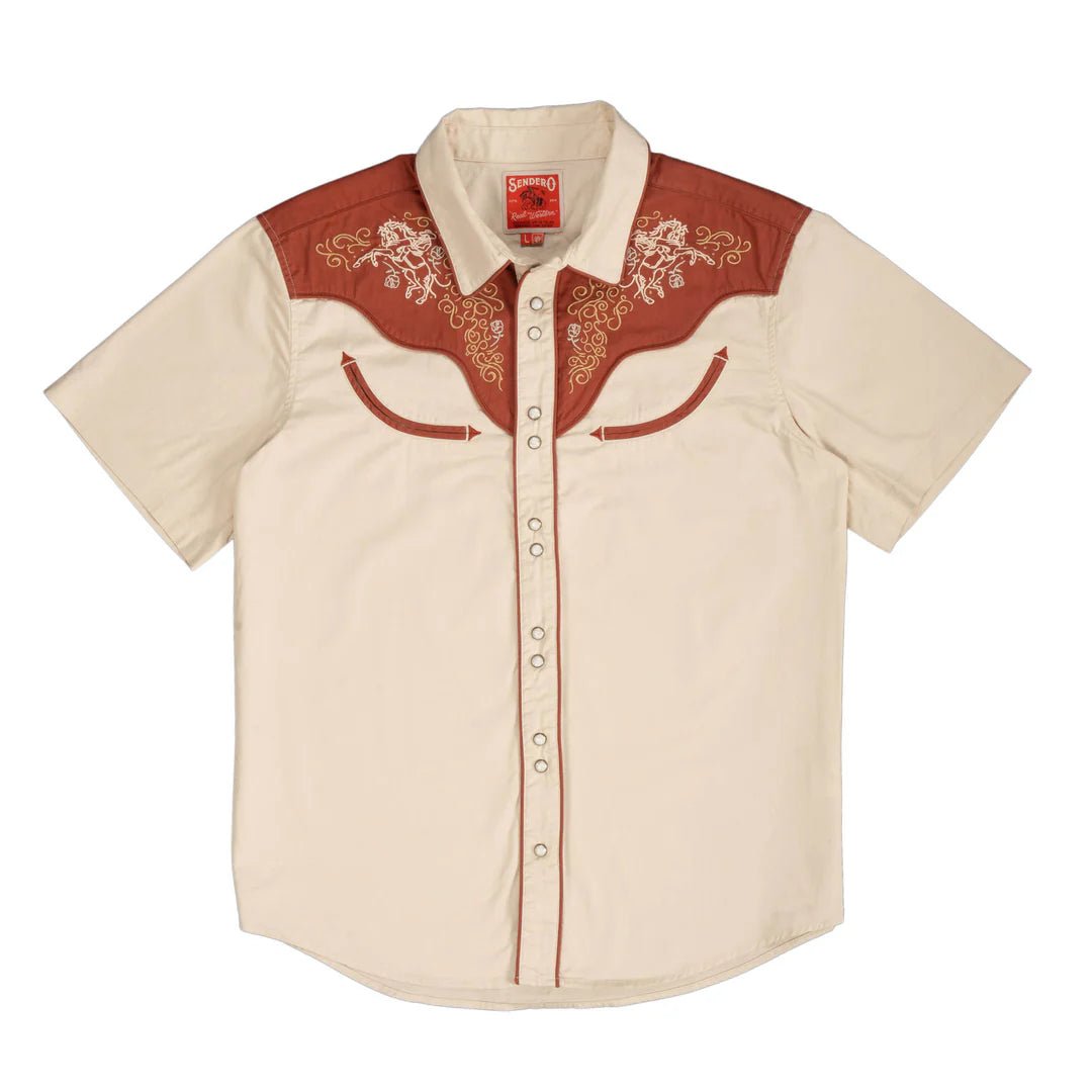 The Cody Western Short Sleeve Shirt - MST GoodsSendero Provisions Company