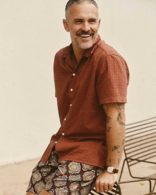 The Davis Shirt - MST GoodsShort Sleeve Button Up ShirtTaylor Stitch
