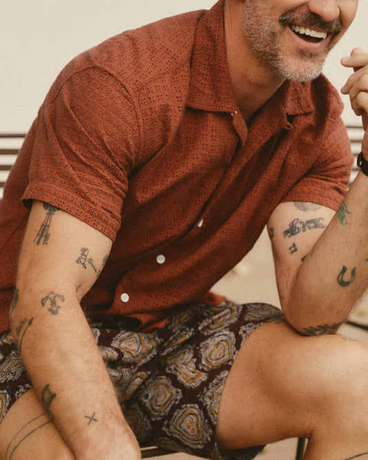 The Davis Shirt - MST GoodsShort Sleeve Button Up ShirtTaylor Stitch